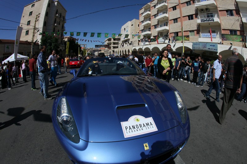 Ferrari Panorama Lebanon 2016 Ride